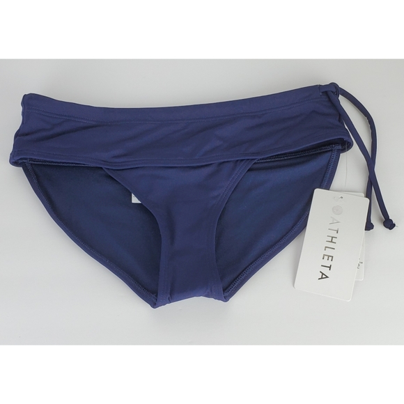 NWT Athleta 2 pieces swimsuit tankini tie bottom - Picture 8 of 10